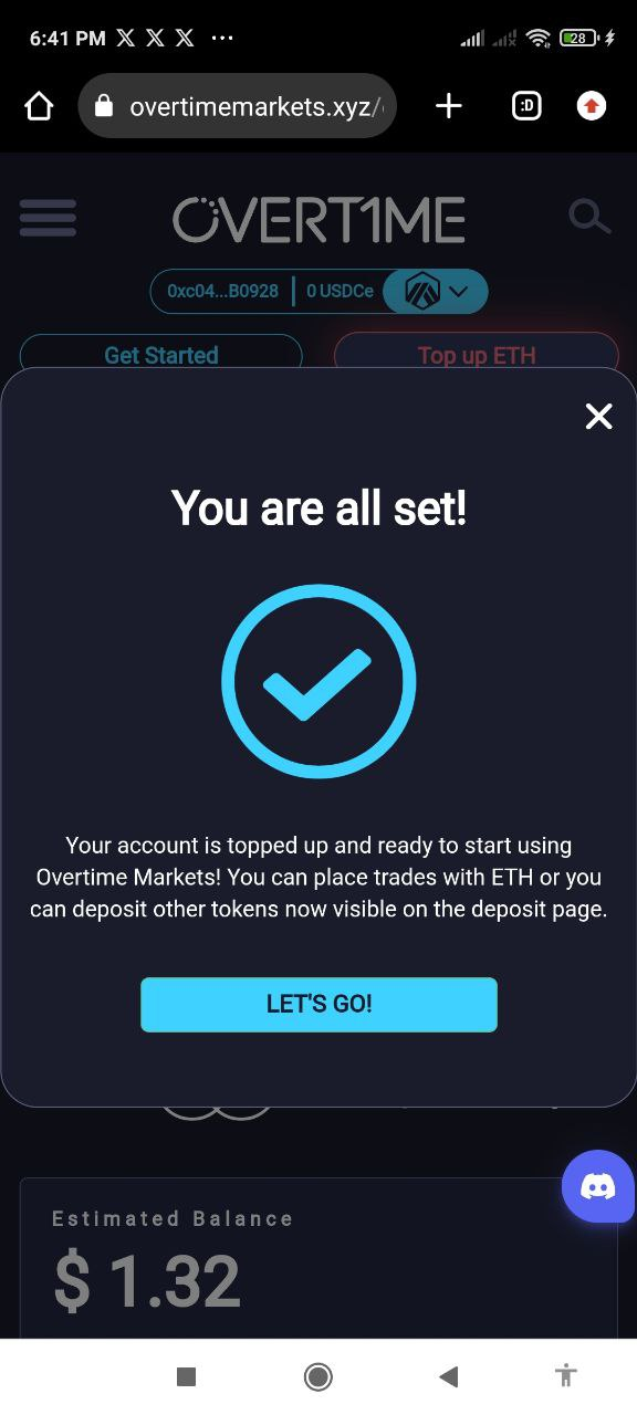 A Superior Onboarding Experience: Overtime Markets Integrates Particle Network’s Wallet Abstraction