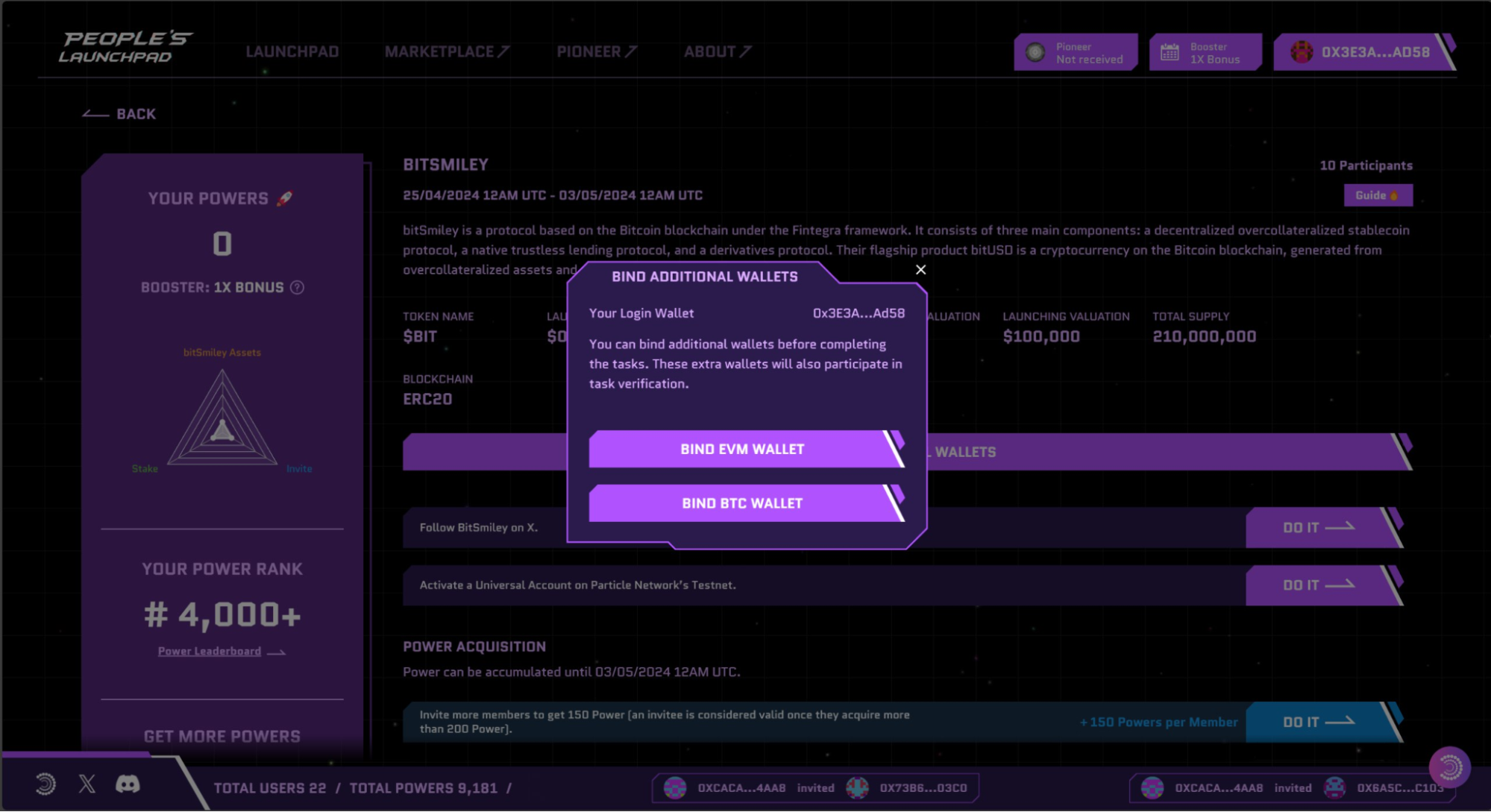 bitSmiley Is LIVE On The People’s Launchpad! Here’s how to participate and earn $BIT