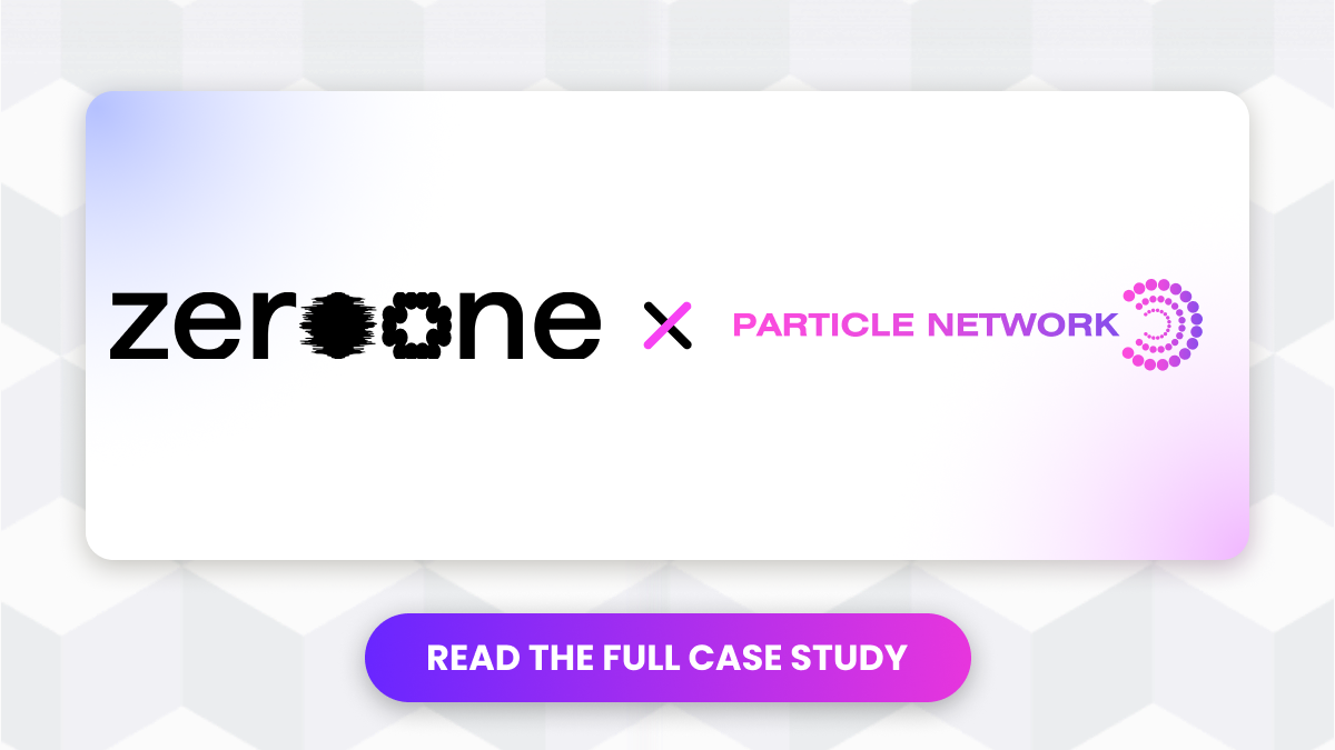 The New Era of Digital Art: zeroone & Particle Network Integration