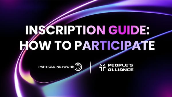 We’re Going Live! Here’s How to Participate in The People’s Alliance Inscription